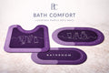 Tapis de bain trois pièces